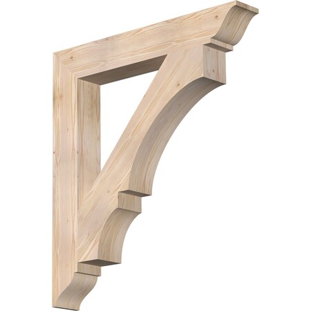 Ekena Millwork Balboa Traditional Smooth Bracket, Douglas Fir, 5 1/2"W x 38"D x 42"H BKT06X38X42BOA01SDF